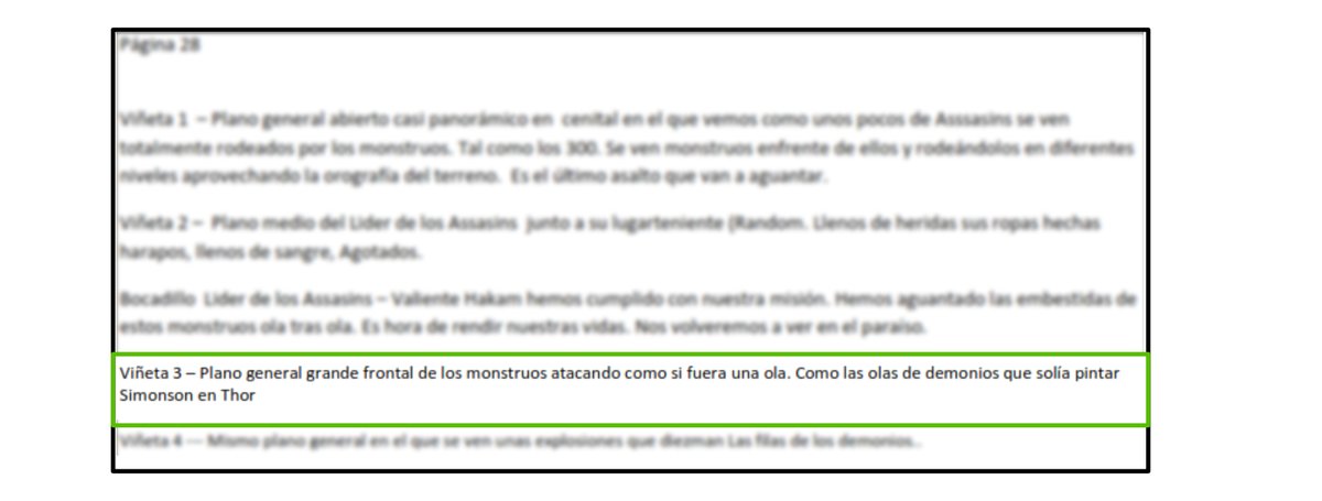 Historia de una #viñeta del #comic de La Orden Oscura.
Aquí el #crowfunding 
verkami.com/locale/es/proj… 
La cosa empieza en el cerebro de <a href="/rafacuen_rafael/">Rafael Jiménez Sánch</a> en <a href="/carmonanvinetas/">Carmona en Viñetas</a>, me pasa 54 de estas con otras tantas #viñetas, pero vamos a seguir la tercera.