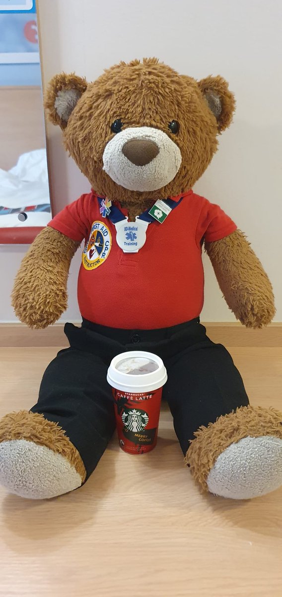BDMed_Bear's tweet photo. Good morning furends! Starting the day with coffee, today I'm overseeing the #RRVs going in for MOTs &amp; winter service.  #bearswithjobs  #equipmentofficer #fleetcheck https://t.co/hY5joCKU4O