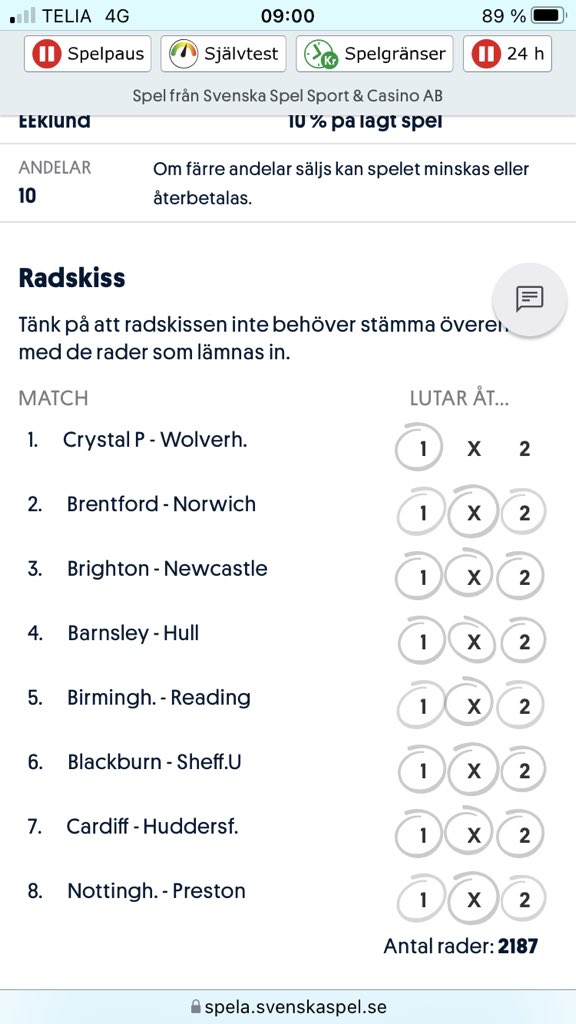 84Eklund's tweet image. Full pott igår idag kör vi igen och 500000 extra i potten🤩 spela.svenskaspel.se/spela-tillsamm… #svenskaspel #topptips #tillsammans