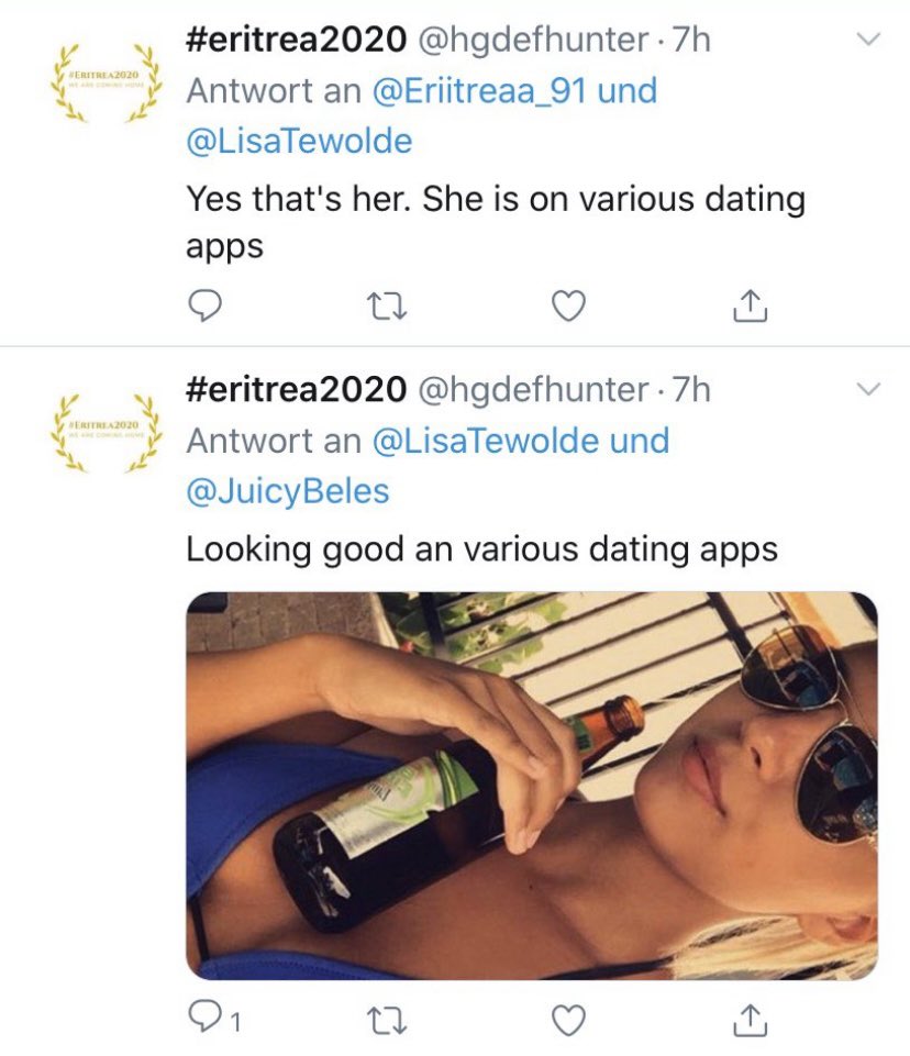LisaTewolde's tweet photo. This is just one example of many aggressive private messages and disrespectful comments. The reason why many who would like to use the platform for constructive discussions have left. Doesn’t matter if about #Eritrea or #Ethiopia. https://t.co/BN9XilRRI9
