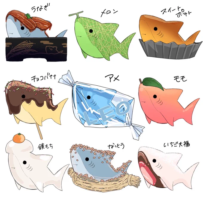 食べ物×サメ #6 