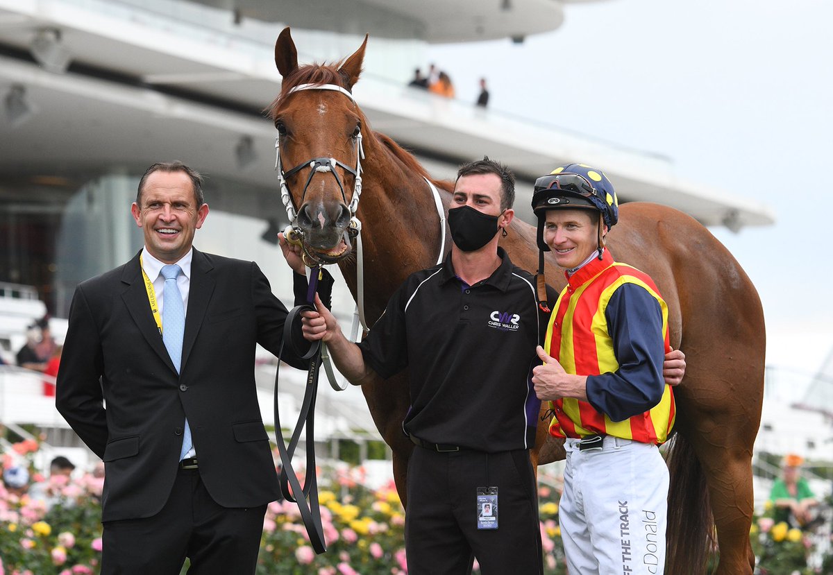 Vinnycenzo_71's tweet image. Nature Strip @mcacajamez wins Gr1 Darley Sprint Classic at Flemington for @cwallerracing 🏆
#speedmachine 🏇💨💨
