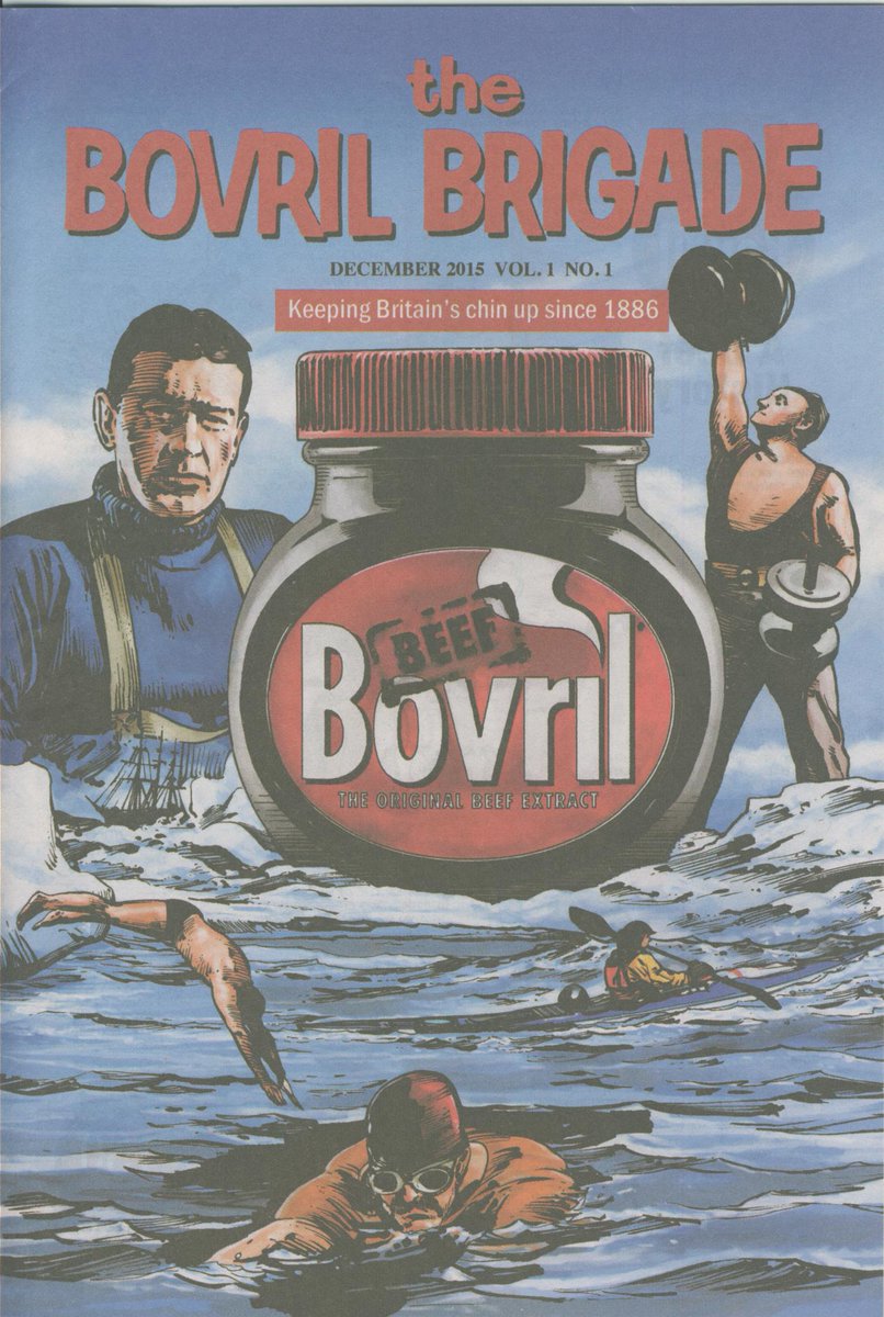 richardandsheaf's tweet photo. From 6 (!) years ago today on my blog...shout out to @PatMillsComics @PaddyGod1 #AnnieParkhouse #AlanHebden #NickSpender #AndyChu and others for their work on the 'Bovril brigade' campaign for @bovril_official
https://t.co/zif3klGssS https://t.co/P9TYrCUs4V