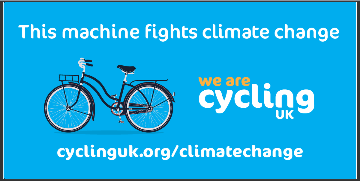 Today is the day! #PedalOnCOP26 is here. Safe pedalling to all those riding into #Glasgow to say #ThisMachineFightsClimateChange. Look forward to seeing you in the #Cycling Bloc massing on Kelvin Way. Look out for the @WeAreCyclingUK banner.