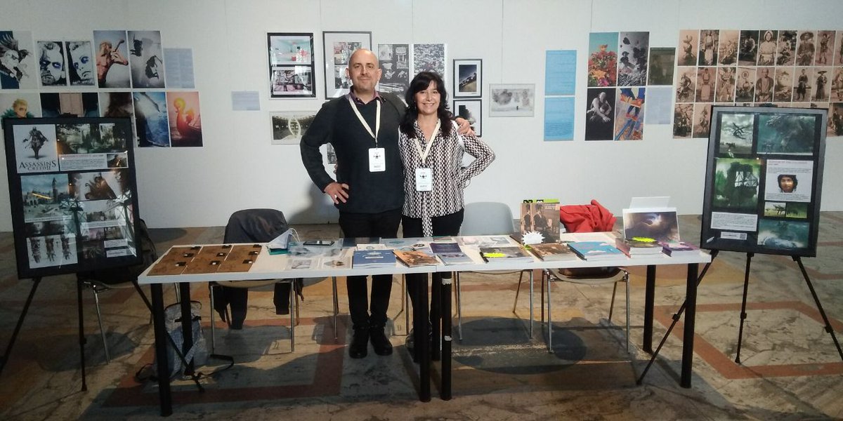 Day One #romevideogamelab Cinecittà con gli artisti della gallery. Vi aspettiamo fino a domenica sera 🕹️🖼️🎮🏛️