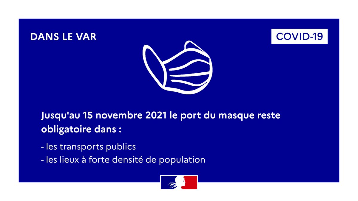 Prefet83's tweet photo. #COVID19 | ⚠ Le taux d'incidence a dépassé le seuil d'alerte dans le #Var
📌 Pour freiner le virus, appliquons les gestes barrières :
😷 Port du masque
👬 Distanciation  physique 
🏠 Aération des pièces
💧 Lavage des mains
Les infos Covid dans le #Var 👉 https://t.co/tfgSVkmE98 https://t.co/jwTnHNks33