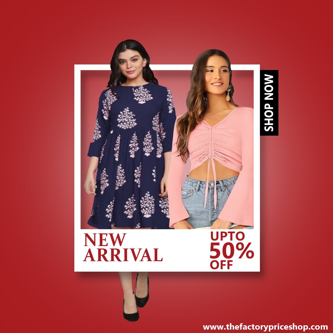 tfps_official's tweet photo. No more wait for the great offers. 

Shop now at https://t.co/twb6UNQJOP for latest woman’s fashion. 

Get upto 50% off on latest stock. 

#shopping #newstock #fashionstatement #indianfashiononline #delhigram #stockclearance #womensdresses #girlsfashion https://t.co/lmEl4gtxuV