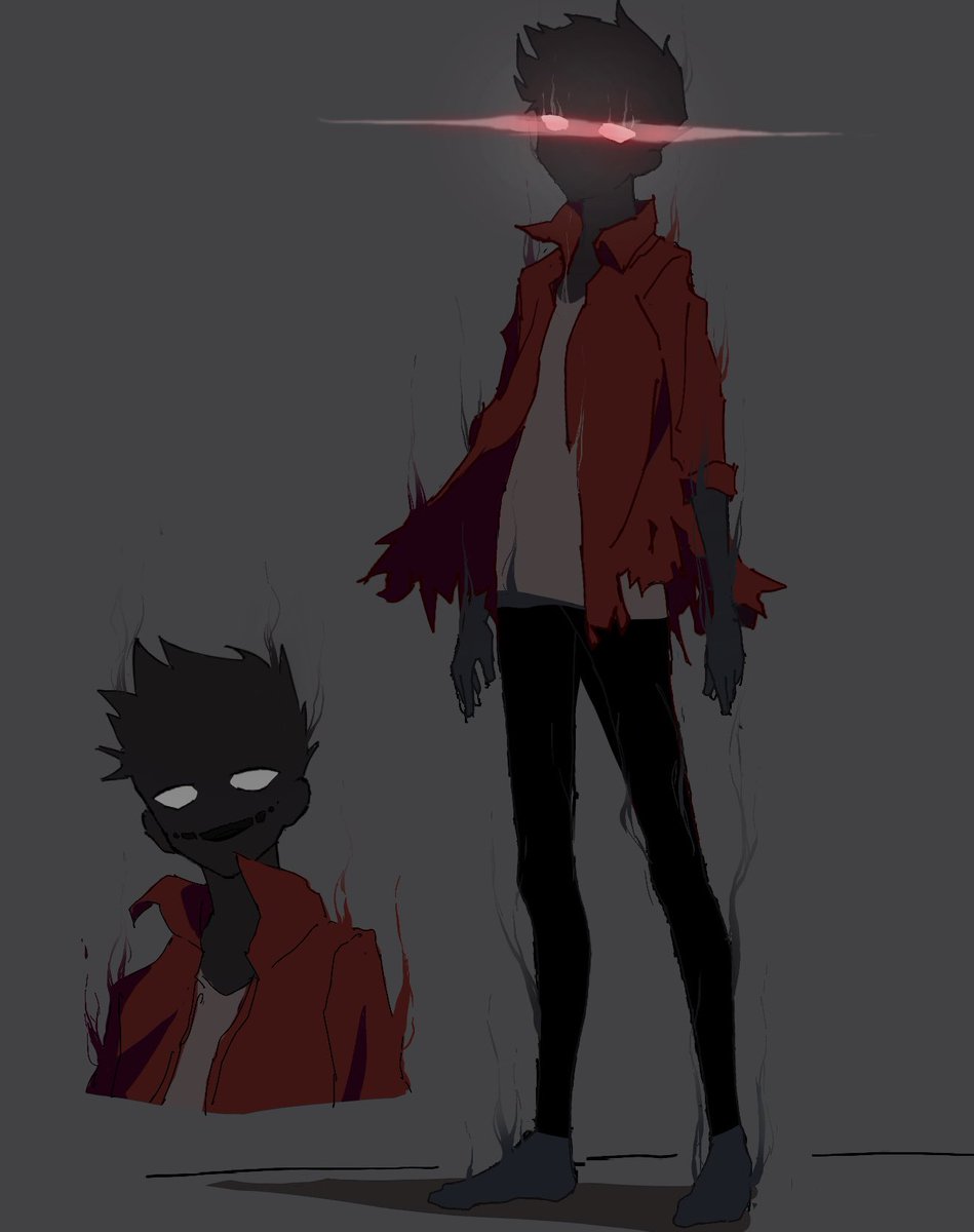 NotGlitcher's tweet photo. My Halloween character design https://t.co/L7FtBvS9Nl