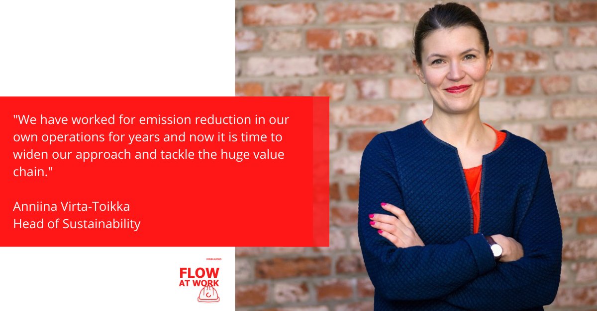 Konecranes's tweet photo. [#PODCAST] Together we can create good and change for better. In our #FlowatWork podcast, we talk about the impact environmental performance have on us. Tune in now!  https://t.co/kKkeV2PiSY 🎙

#climateactions #UNCOP26 https://t.co/aZgv9Z35CC