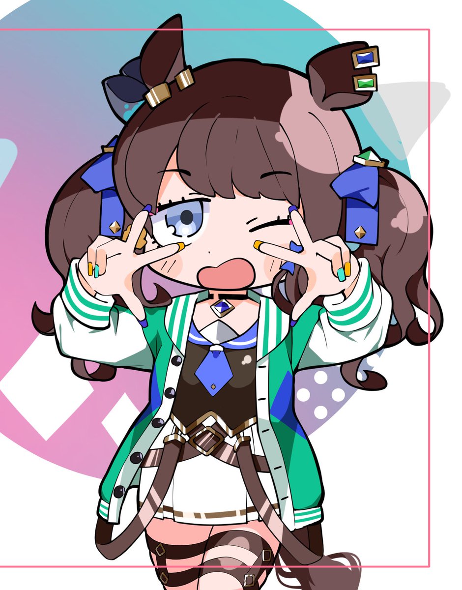 トーセンジョーダン 「「まず普通の計算も解けない🤣👏✨」
※トレス有
#ウマ娘プリティーダービー 」|和泉 瑞 / いずみ ずいのイラスト