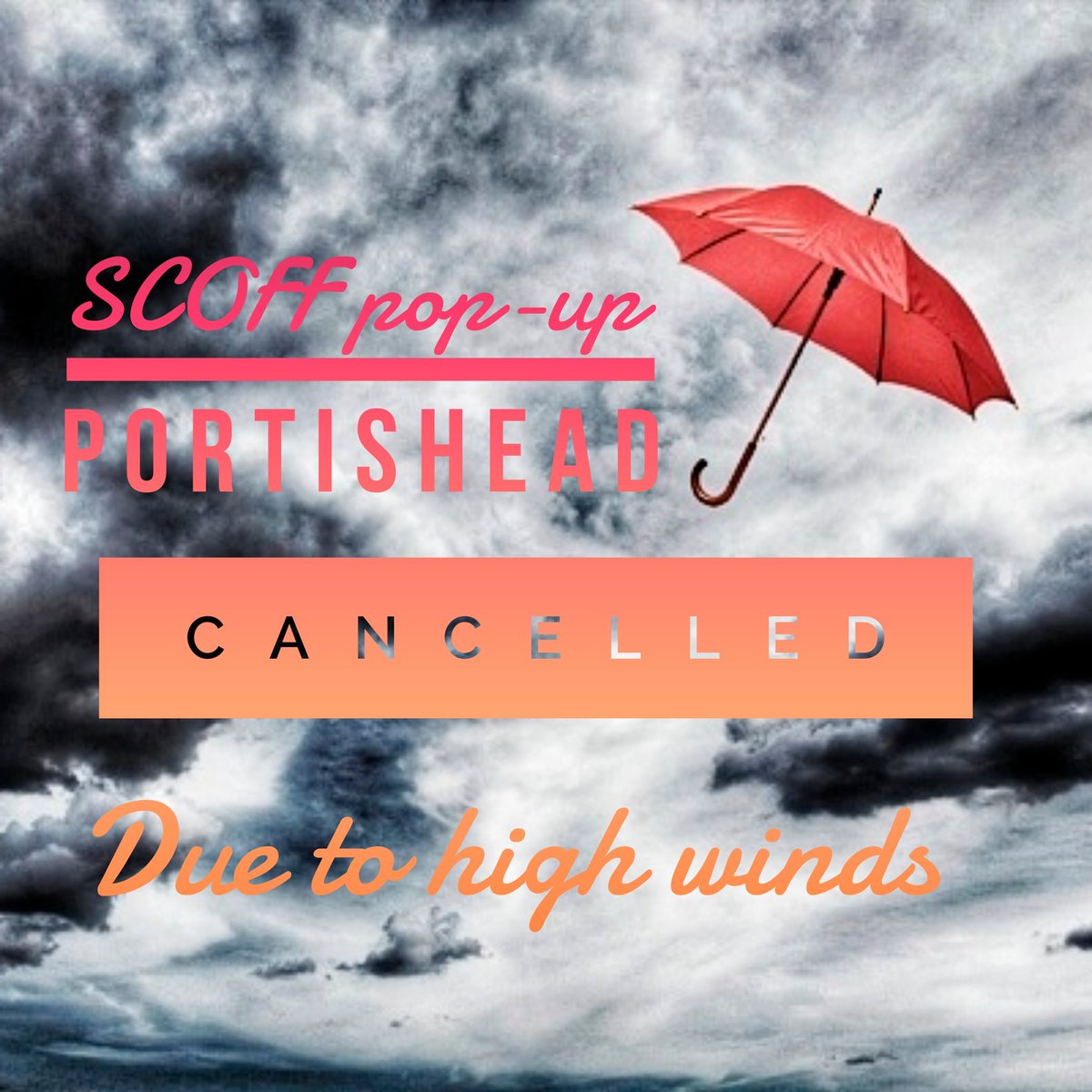 scoffpopup's tweet image. We're sorry to say that todays pop-up with @ForMiceAndMen at #PortisheadMarina has been cancelled due to high winds. #toowindy #windproblems #safetyfirst #britishweather