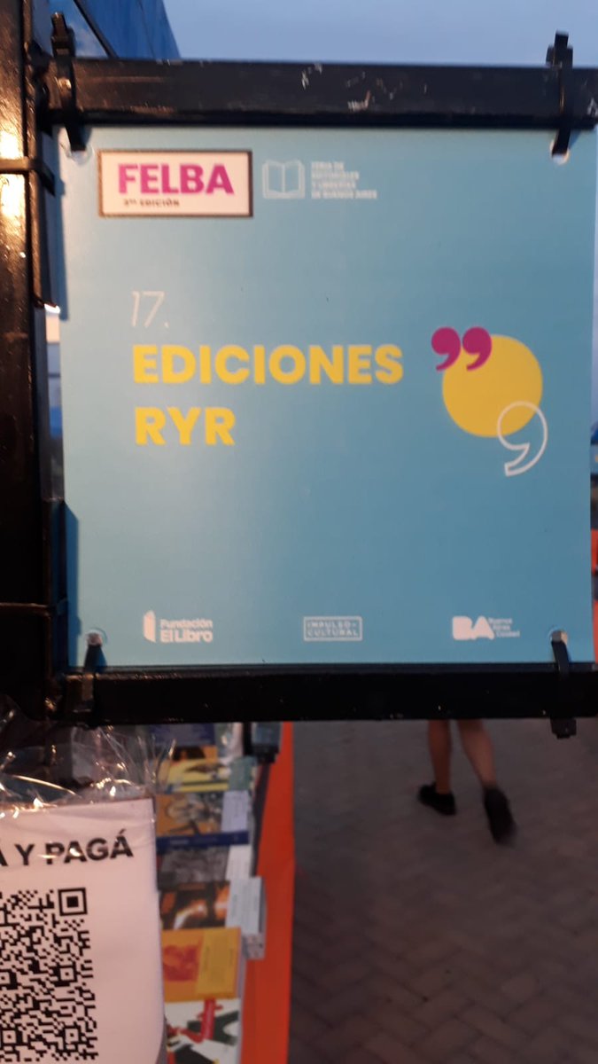 EdicionesRyr's tweet photo. #FELBA | Hoy estamos nuevamente estamos en la Feria de Editoriales y Librerías de Buenos Aires. ¡¡Acercate!! Vamos a estar de 14 a 21 hs en el Stand 17.
📌Dirección: Plaza Brasil (Av. Pte. Figueroa Alcorta 2099)
¡Vení a conocer todos los materiales que ofrece nuestra editorial! https://t.co/6PBEfR1TYS