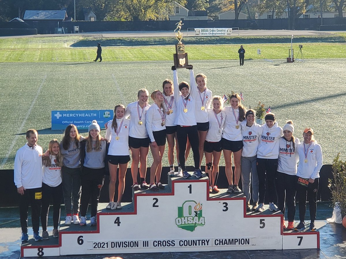 It's official.  Congrats Girls Cross Country as Stare Champions.
