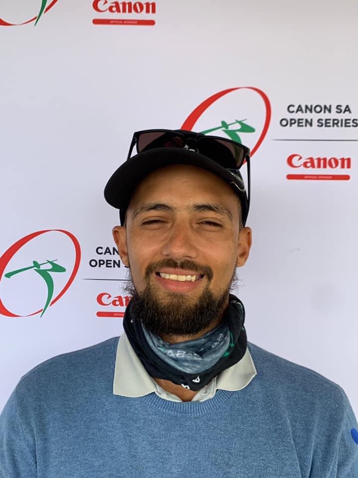 sadga101's tweet photo. Zwartkop Country Clubโs Curtley Roberts making local knowledge count as he turns in 41 in round one of the @CanonRSA Gauteng Open #sadga #canonopenseries #disabledgolf #disabledgolfer https://t.co/yIlD8qy9w8