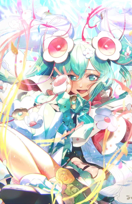 「次は君のいる世界に この歌を 届けに行くよ」
#マジカルミライ2021 #初音ミク 