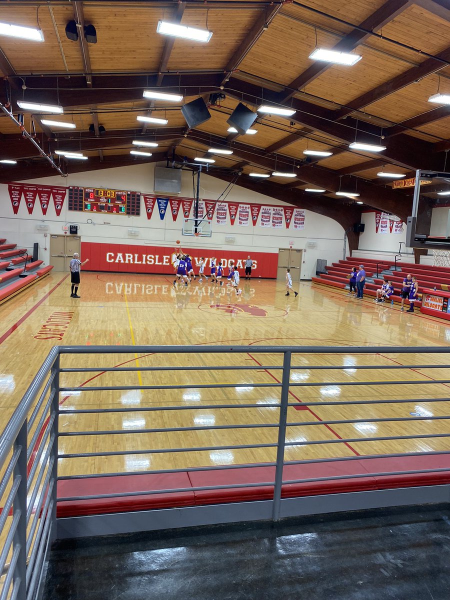 CarlisleHoops's tweet photo. We are off and running this morning at the @CHSCatsBoosters basketball tournament! Thank you to all the Booster club for organizing and running the tournament, officials, and our players for helping out! https://t.co/sZ9SZk5sXn