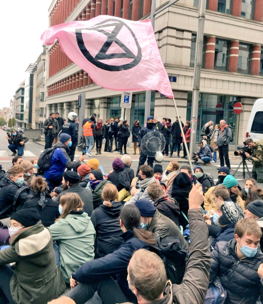 Extinction Rebellion Belgium tweet media