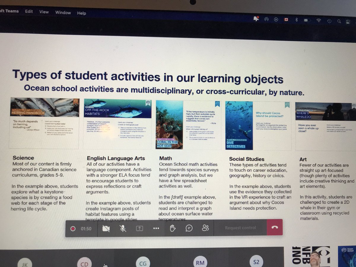 YKrawiecki's tweet photo. Loving @thenfb #oceanSchool!!! #bit21 @lynekohut @AmelieRoyFSL https://t.co/ETnNi4WWsZ
