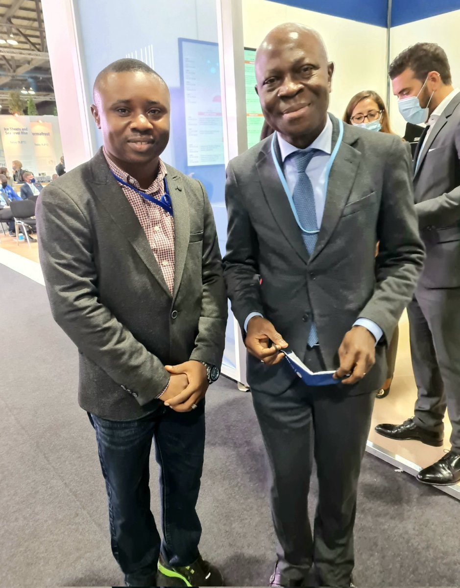 praiseuke's tweet image. With the @IFADPresident at the ongoing #cop26glasgow.
#ASAP #IFAD