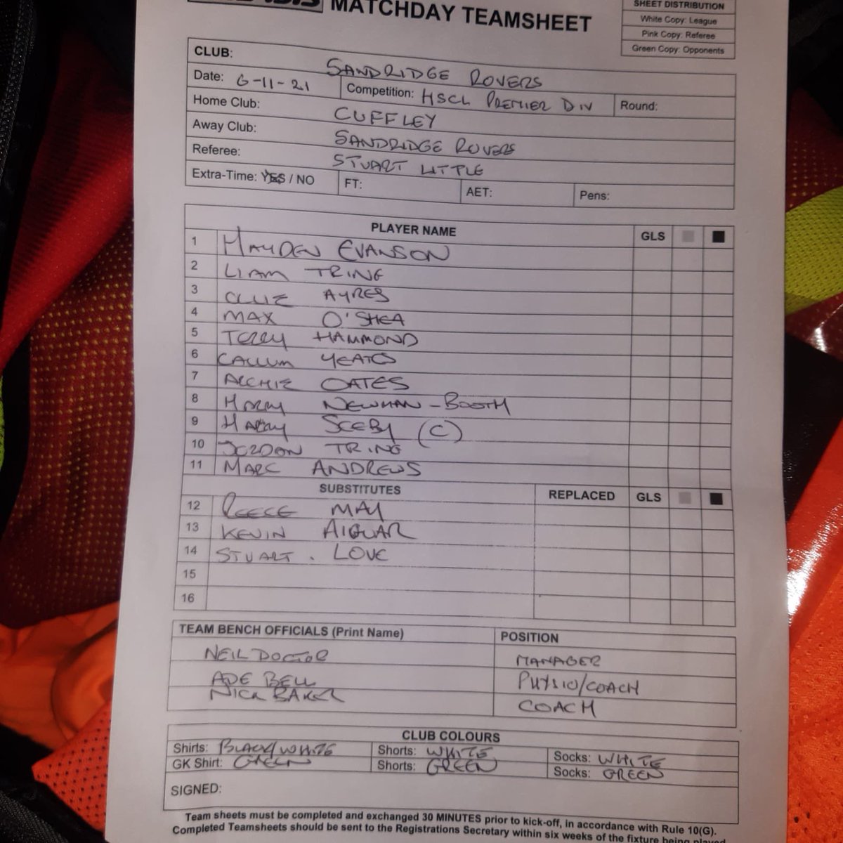 Sandridge Rovers FC tweet media