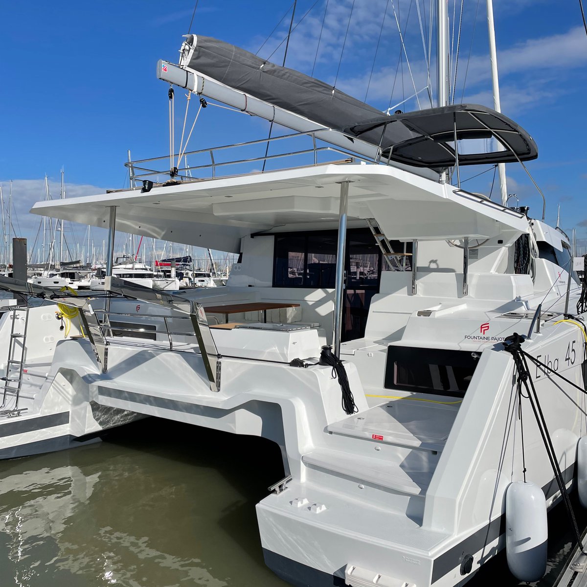 Livraison et Préparation Elba 45 en location en Martinique <a href="/FountainePajot/">FountainePajot</a> Acm Caraibes - Croisière et Formation en Catamaran #elba45 #larochelle #martinique #catamaran #katamaran #fountainepajot