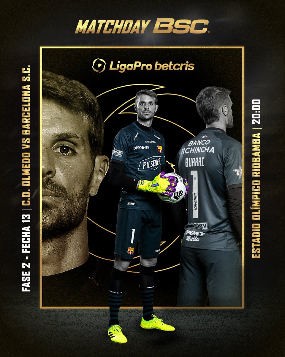 BARCELONA S.C. (@barcelonasc) on Twitter photo 🟡 ¡Vamos Ídolo! ⚫️
🆚 <a href="/cdolmedoficial/">Centro Deportivo Olmedo</a>
🏆 #LigaProBetcris
⏰ 20h00
🏟️ Olímpico Riobamba
#⃣ #OlmedoBSC 🟡 ¡Vamos Ídolo! ⚫️
🆚 <a href="/cdolmedoficial/">Centro Deportivo Olmedo</a>
🏆 #LigaProBetcris
⏰ 20h00
🏟️ Olímpico Riobamba
#⃣ #OlmedoBSC
