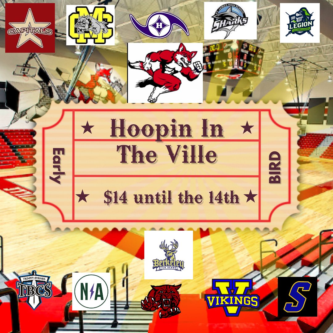 Early bird tickets are available for our Hoopin In The Ville holiday tournament held November 19th and 20th here in Hartsville. We have a 14 until the 14th special going. Take advantage of this great deal by following the link below: hhsredfoxes.com/partner/28/eve…