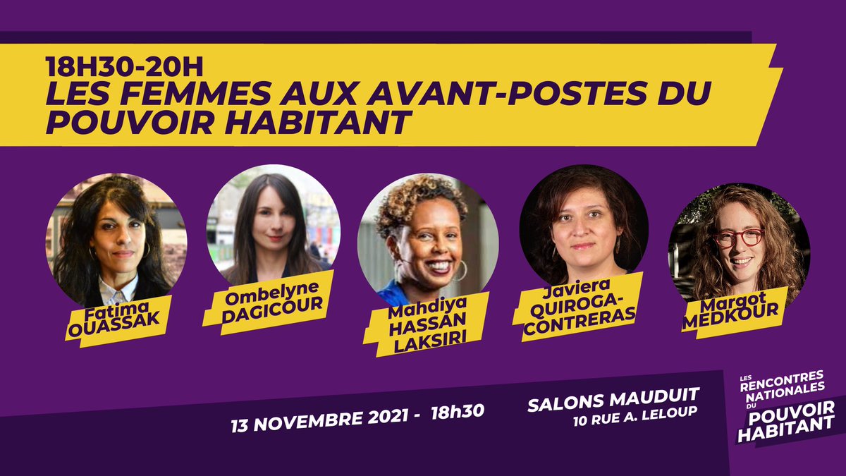 NantesenCommun's tweet photo. 🟣 Table-ronde : Les femmes aux avant-postes du pouvoir habitant
Lors des Rencontres nationales du pouvoir habitant : https://t.co/Epz9crGXax https://t.co/eTt9F18UXC