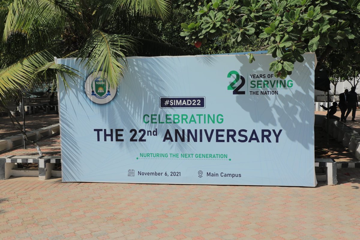 sntvnews1's tweet image. SIMAD University in #Mogadishu @SIMADUniversity, one of leading higher education institutions in Somalia marks today its 22-anniversary. It was established, 6th November 1999.