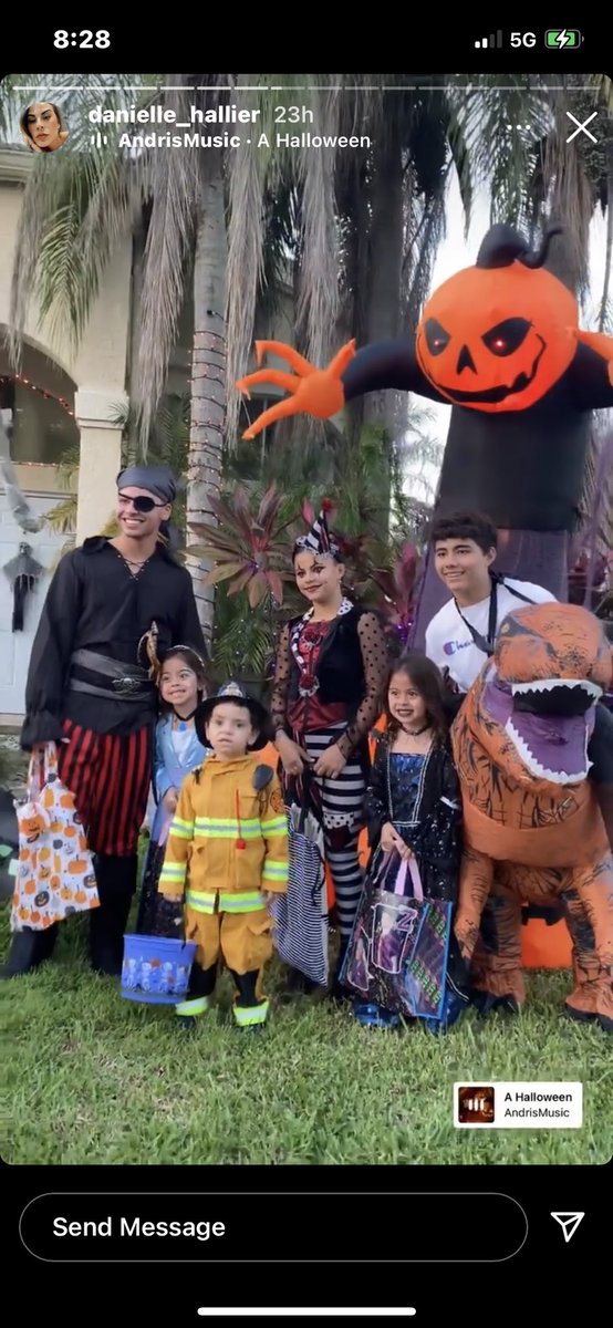 Our beautiful grandchildren and nephew dressed as a firefighter.