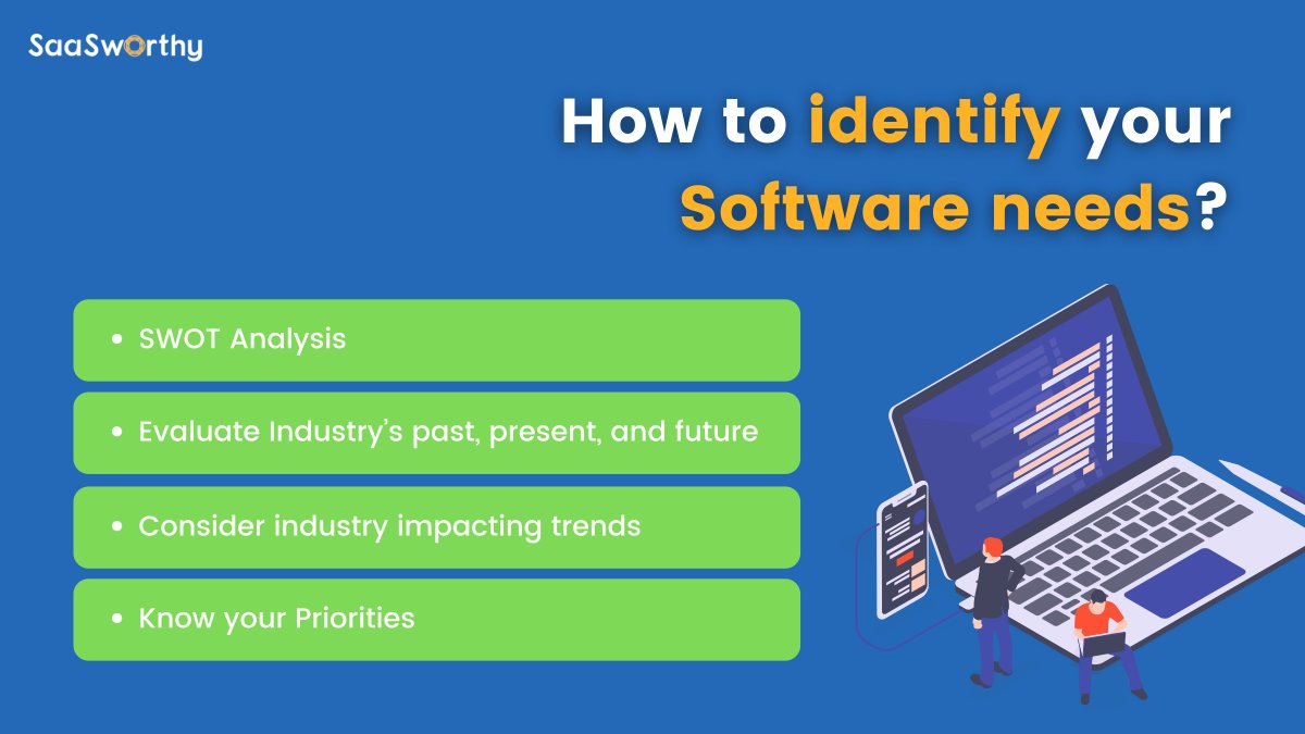 saasworthy's tweet image. There are software you want and then there are software you need, to differentiate between them you need an evaluation.
Head to the SaaSworthy blog for a more detailed guide. #SWOTanalysis #softwareneeds #pastanalysis  #software #impactingtrends #softwaretrends #saasworthy #SaaS
