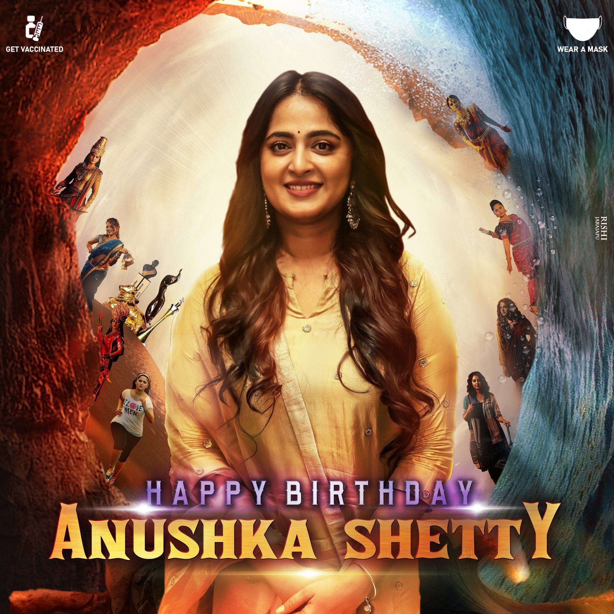 Wishing the Evergreen Queen of South Cinema Anushka Shetty a very happy birthday in advance 