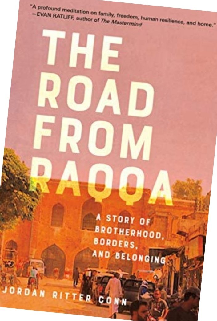 THE ROAD FROM RAQQA by <a href="/jordanconn/">Jordan Ritter Conn</a> is a fascinating story incredibly well told. It enthralled,  enlightened, &amp; moved me. It's a story of place, family, war, &amp; human spirit that will stay with me for a long time. Now I want to read the books that informed the author's writing.