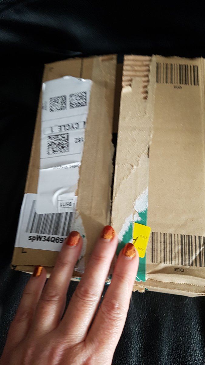 DithParryTea's tweet photo. On Thurs, we were @BlackwoodMiners  enjoying the comedy genius of @TheRealRichHall. 

Today, a gift arrived for me in the post, from my husband of 16 years (not called Paul or Steve).

If you were there, you'll laugh. I did! 🤣 https://t.co/PcsIXdQ0Iz