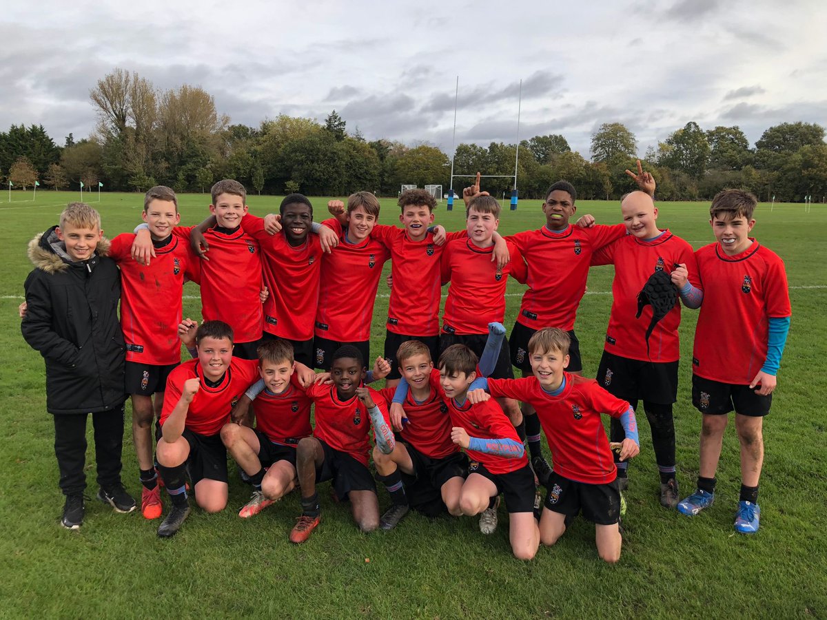 HolyportSport's tweet photo. Year 8 boys had a great rugby game this morning, a victorious performance against a well matched @lvsascotsports 

🏉 scorers; Robert, Max, Ire &amp; Daniel. 

Rafe, as captain did a great job, led from the front &amp; was man of the match

Overall a great team effort by all the boys 💪🏻 https://t.co/gnRQSvT0i4