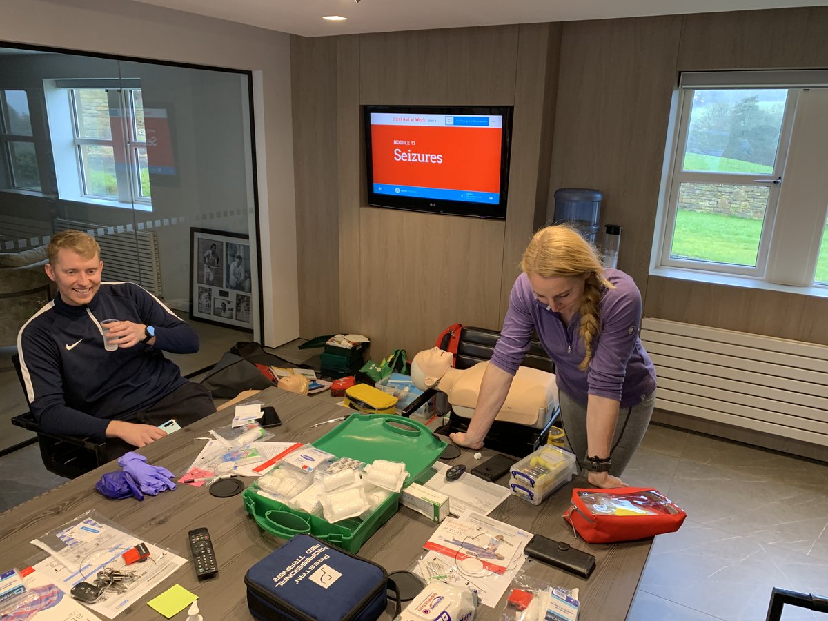 HSDemolition's tweet photo. Great start to our first aid at work training course today being delivered by Jane from E1 Developments and Training. Very informal, engaging and at a very enjoyable pace. #firstaid #E1developmentsandtraining https://t.co/6rmXLgGppg