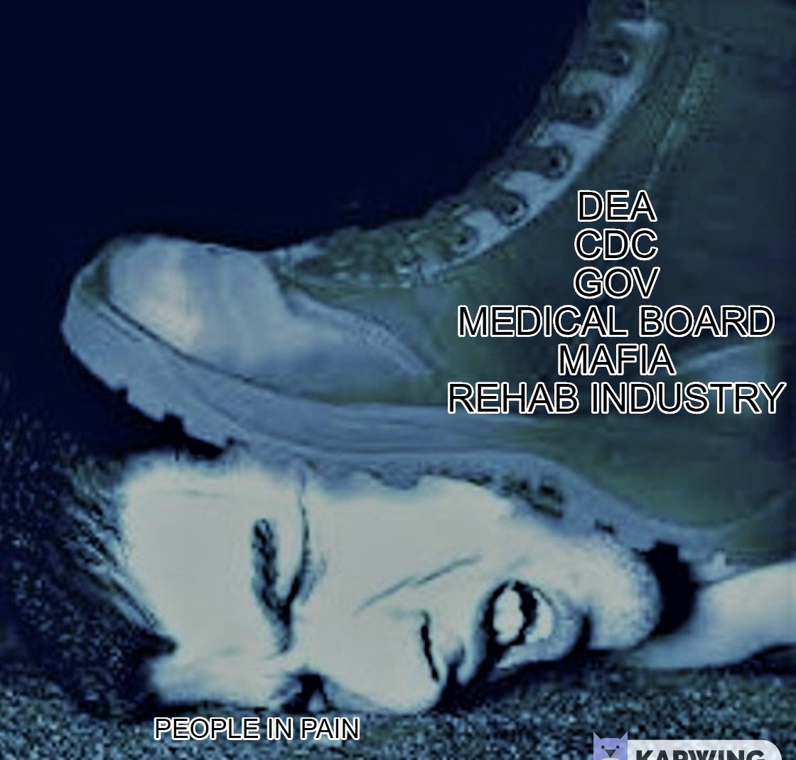 ravensspirit68's tweet image. This is where we are-STILL.
#PainCareCrisis #OpioidsSaveLives #OpioidHysteria #GovernmentOverreach