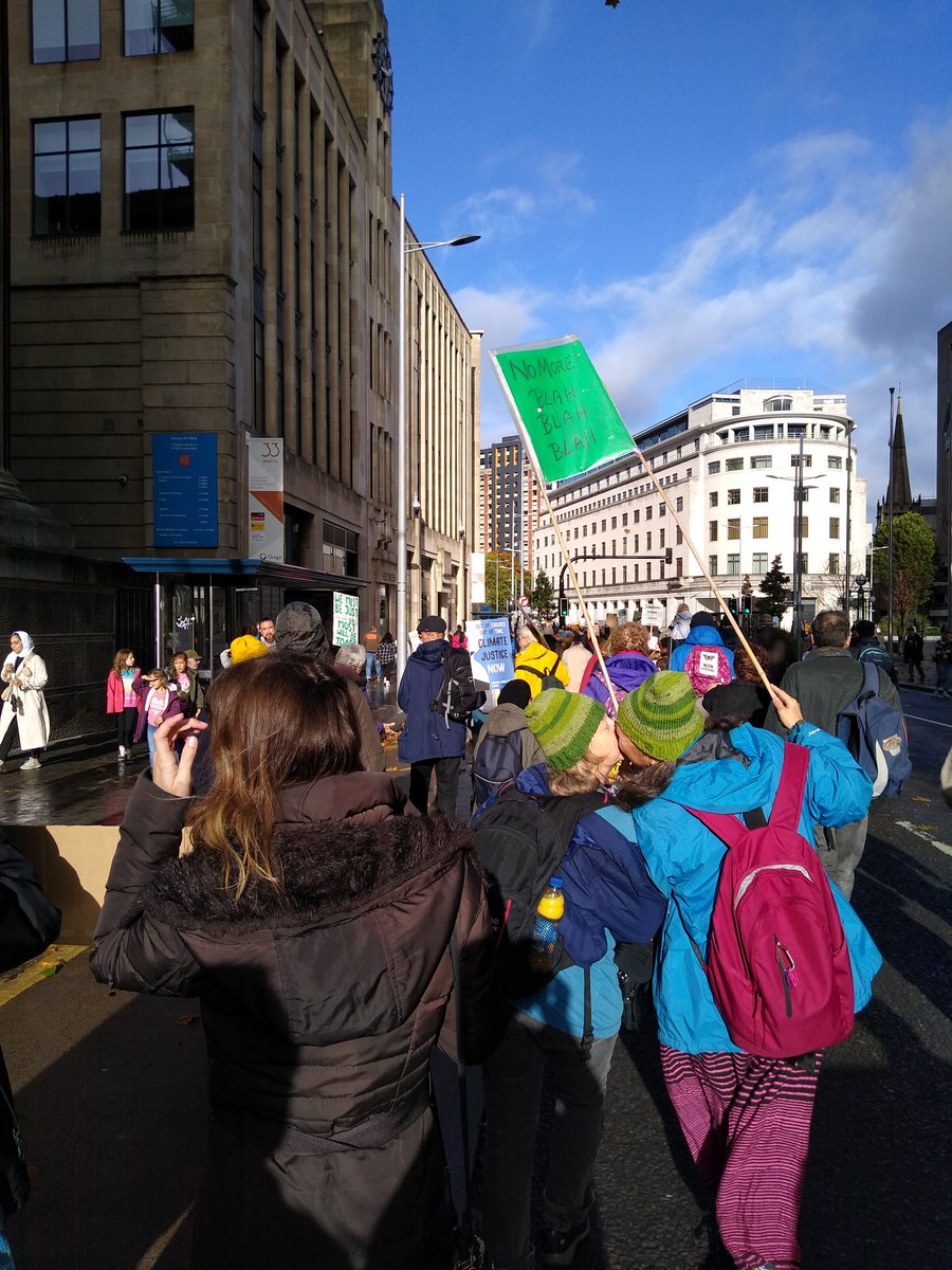 #NoMoreBlahBlahBlah #COP26 #Bristol #ClimateJusticeNow