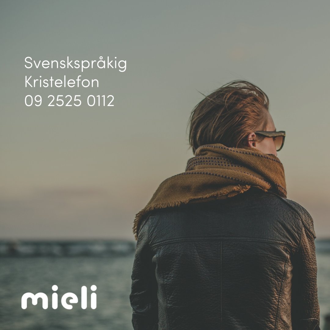 Visste du att Kristelefonen också finns på svenska? 
Den svenskspråkiga kristelefonen är öppen 
må och ons kl. 16-20 
tis, tors och fre kl. 9-13. 
📞Telefonnumret är  09 2525 0112. 
Läs mer ow.ly/buz850GGMsw