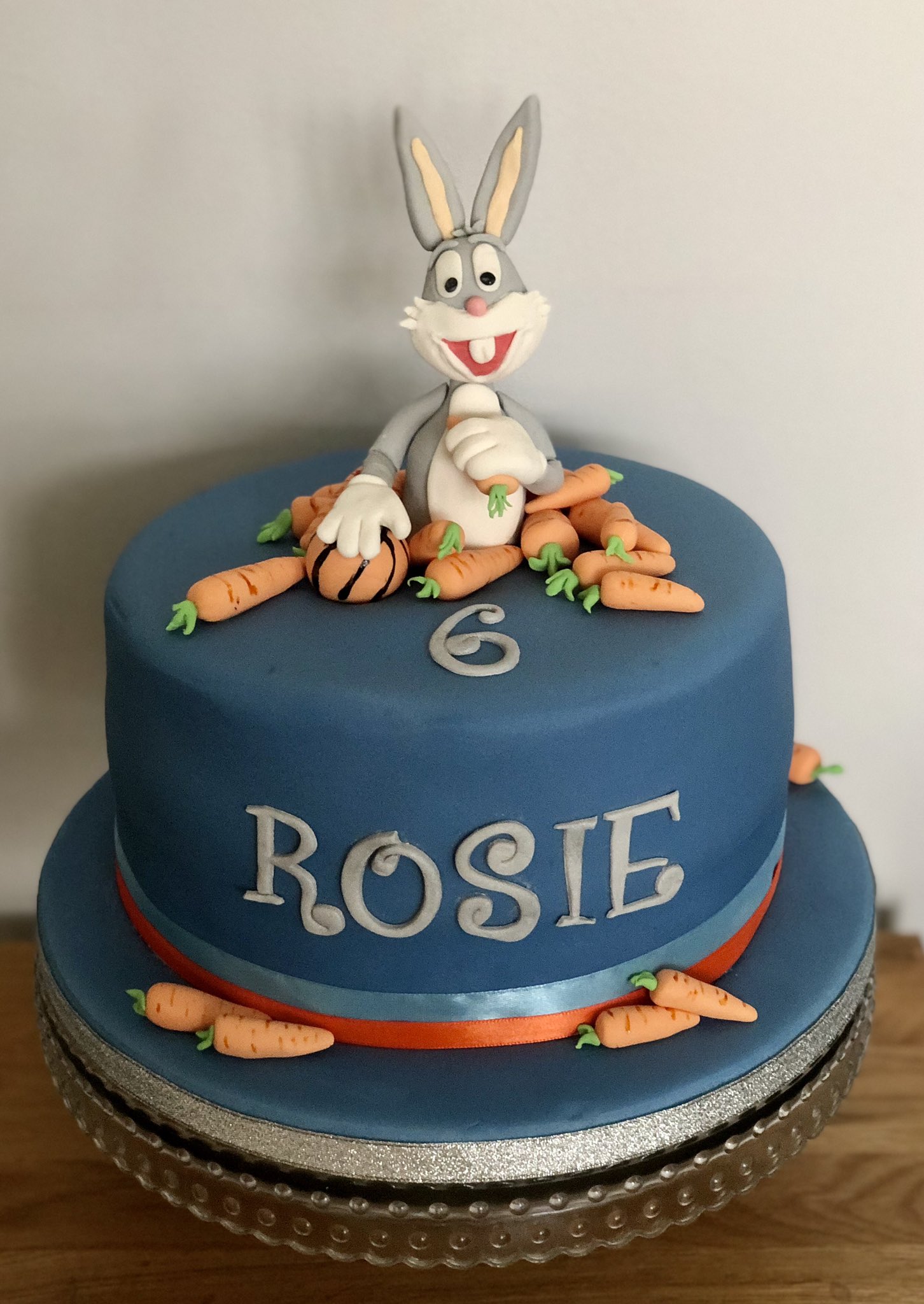 Hilltop House Bakes on Twitter: "Birthday cake ready for a little one's party today. She loves Bugs Bunny ever since she saw Space Jam a few months ago. This is, as requested, “
