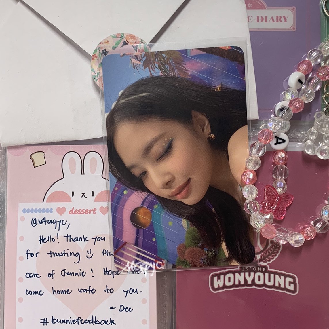 dearcpid's tweet photo. ୧ ׅ ‹𝟥 ۫ #mail4ria ⋄ 𓍯
thank you @bunniecarts for bringing jennie wink home to me ☹️🌷 i was surprised bc it was packed really safely !! super tigas nung cardboard and then double wrapped din with bubble wrap >< so thank you so much 🎀💌
𖧧 ࣪ #bunniefeedback 𖤩 ˚ ༘ https://t.co/FTkvfIbe0s