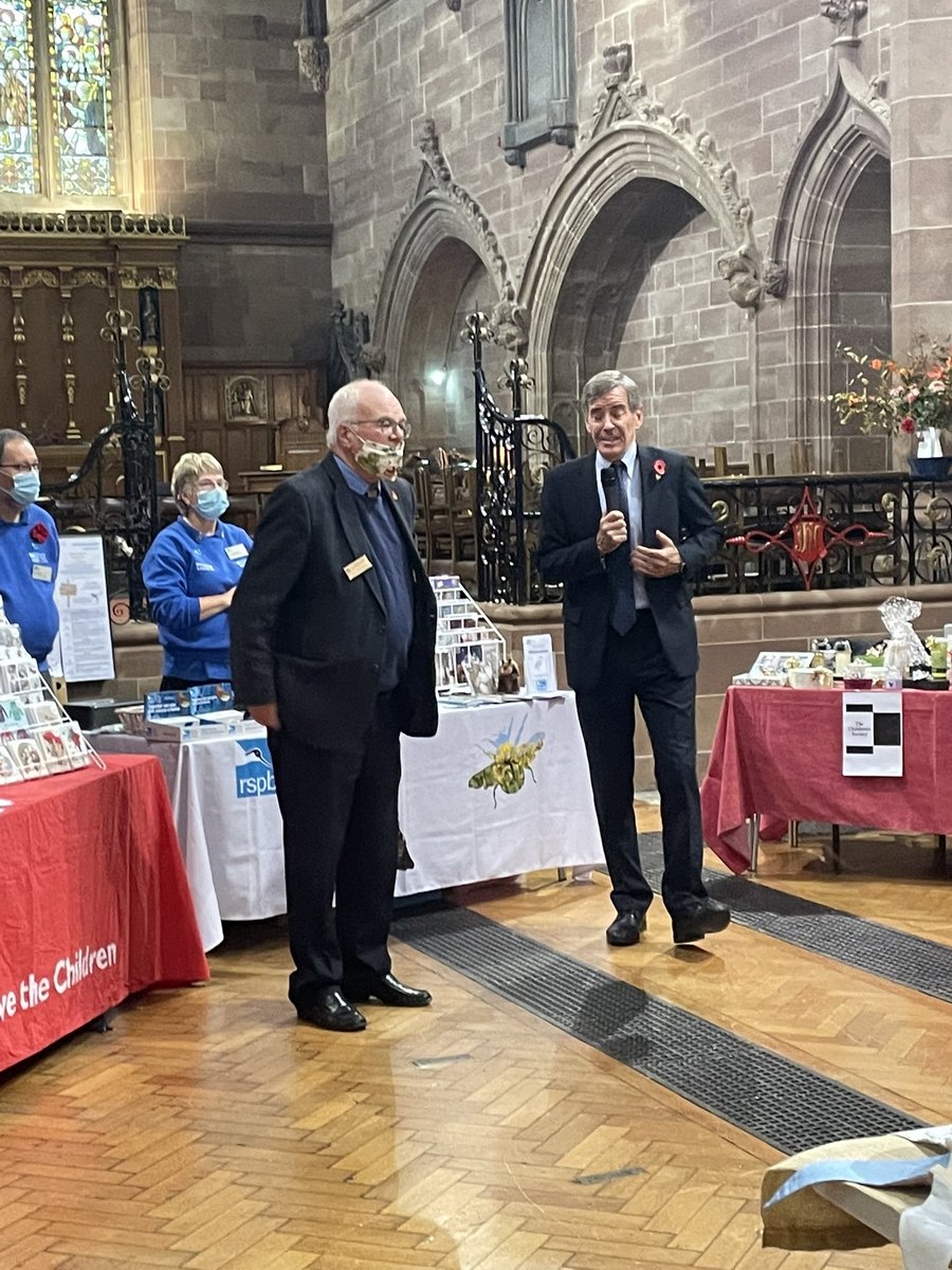 RCMaccCastle's tweet photo. It’s our Charities Bazaar today in St Michael’s and All Angels. If you are in #Macclesfield today pop in and start your Christmas shopping ! It’s only 7 weeks away …  we’re here until 1pm https://t.co/qnvD01mHC4