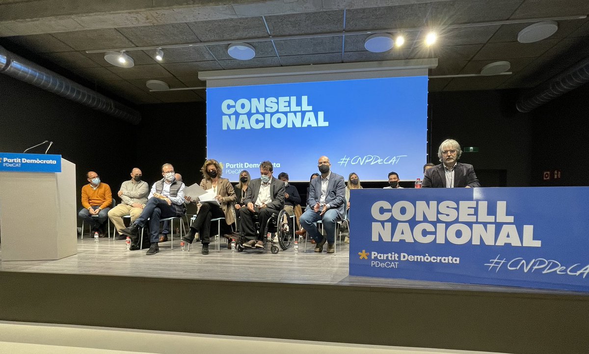 PDCVdM's tweet photo. Començant Consell Nacional des de #Calella!
@Pdemocratacat 
@PD_Maresme https://t.co/xF7SWlJfK0