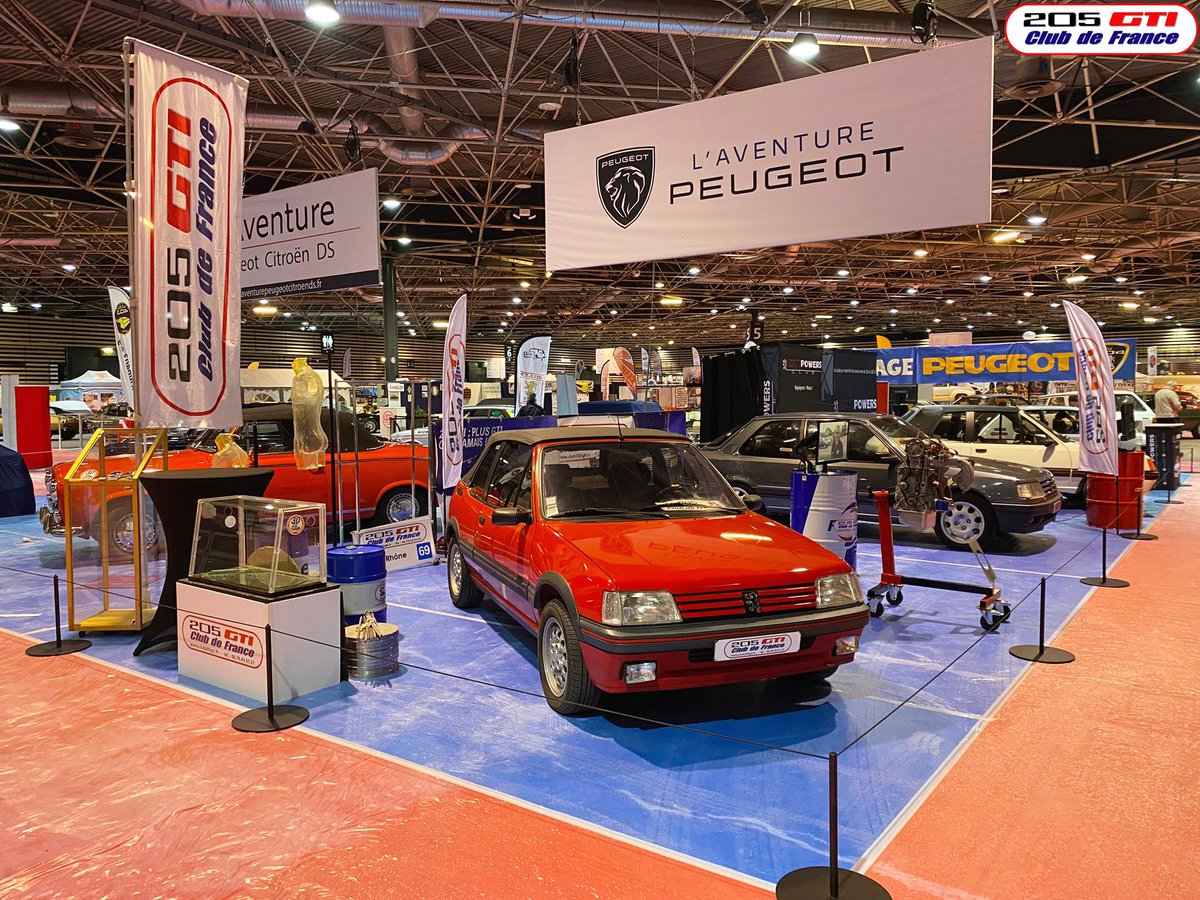 205gticdf's tweet photo. 6️⃣9️⃣ [Salon Epoqu’auto 2021 - 5 au 7 novembre 2021] 🚗🏎🏍

Retrouvez-nous au @Salon_EpoquAuto! Les membres du 205 GTi Club de France vous attendent afin de vous accueillir et vous renseigner sur les activités du club. 
Rendez-vous Hall 5 ! 🤝😃 https://t.co/UPxPX4GweN