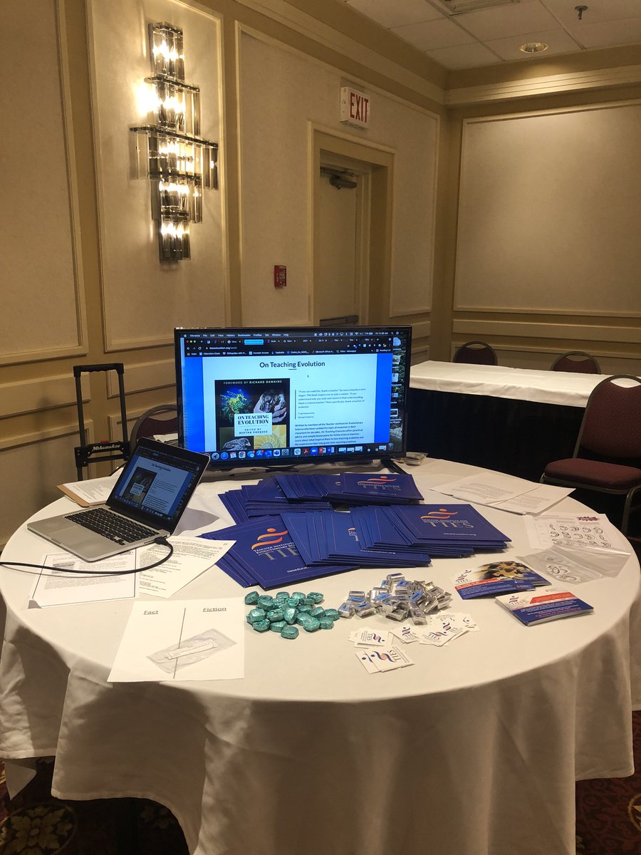 biologygoddess's tweet image. I had a fantastic day at the @MAscienceteach annual conference! Teachers left with some ideas they can use to teach evolution &amp;amp; I met some passionate local science peeps. @rdfrsTIES has tons of free resources. Check them out here tieseducation.org #MAST2021