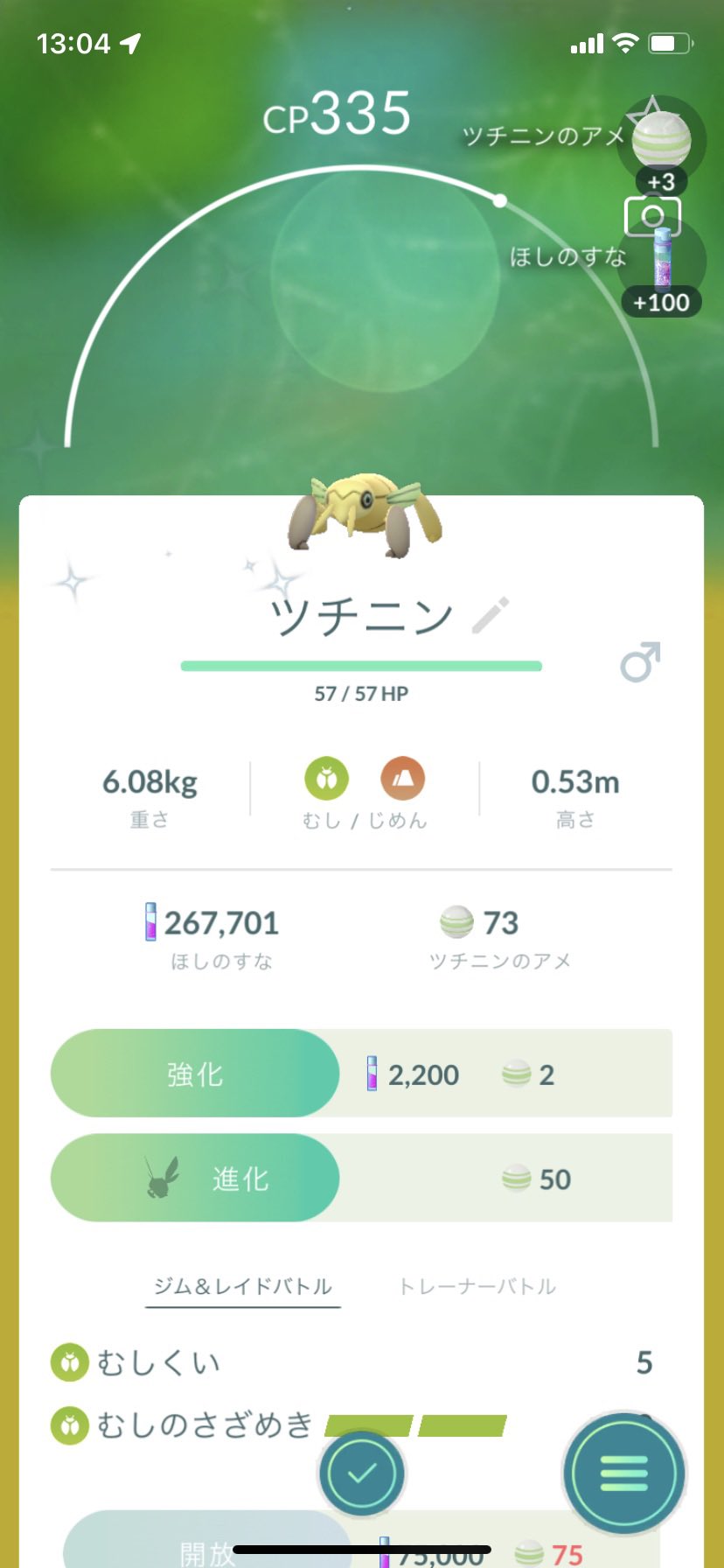 تويتر ヨシノリ ヨッシー على تويتر まさか色違いのツチニンに合うとは 剣盾に送りたいけどポケモンホームに 課金しないと 色違いのテッカニンは来るとして 色違いのヌケニンに来るか 楽しみ ポケモンgo T Co Pgo5kpklke