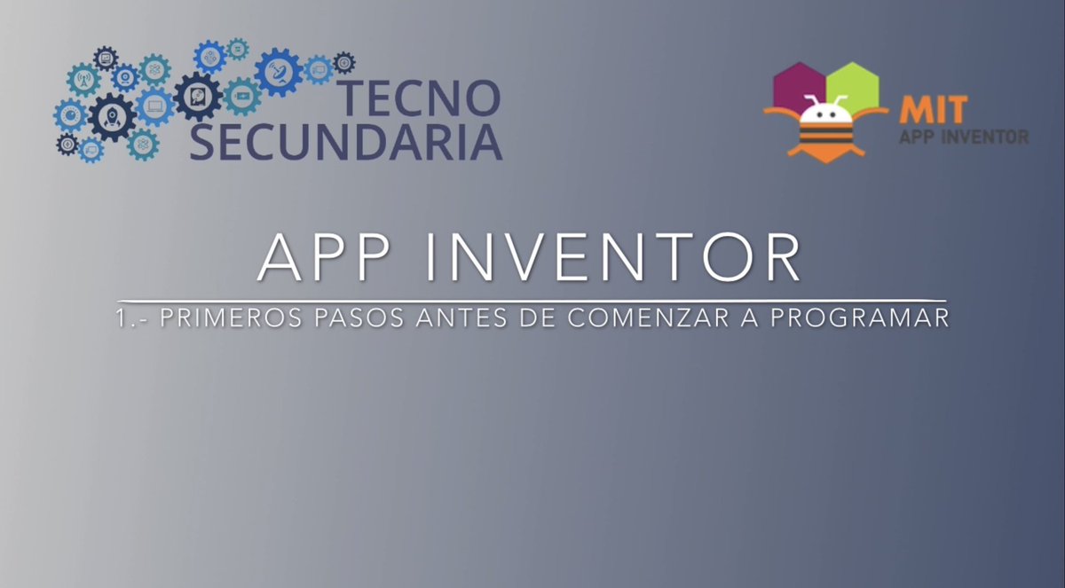Tecnosecundaria's tweet photo. 📣📣 Nueva categoría de de videotutoriales en nuestro canal de YouTube sobre el manejo básico de #appinventor2 🖥️.
Con un lenguaje muy sencillo y un nivel adaptado a los primeros cursos de ESO.
#programacion #roboticaeducativa #tecnologíaeso #sialatecnologia #tecnosecundaria https://t.co/xR0CrQNSv0