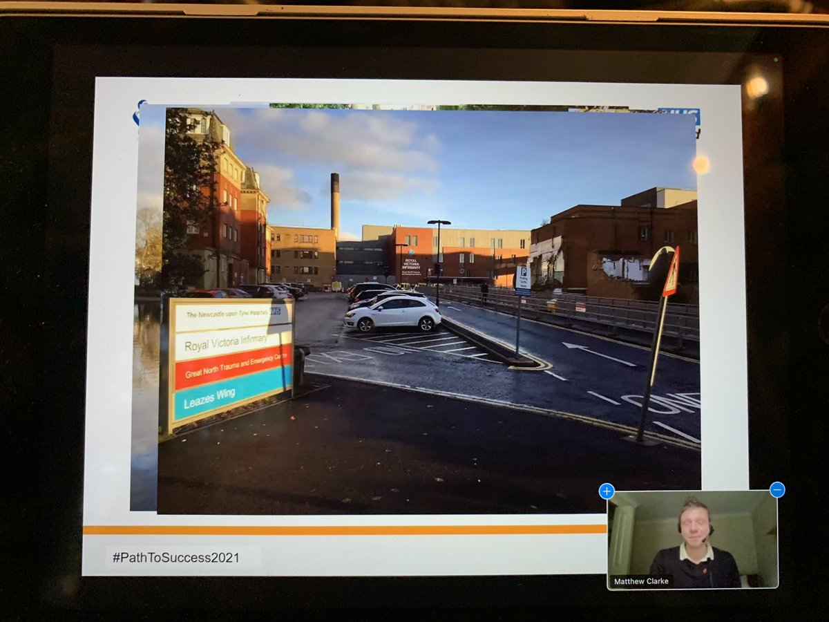 dralirobb's tweet photo. Our virtual pathology simulation sends our patient straight to the RVI in Newcastle! The fantastic Pathology Battle is introduced by Dr Matt Clarke @PathologyHouse #PathToSuccess2021 @MADEinHEENE @nhsfyp @RCPath https://t.co/YZIwFlYKI2