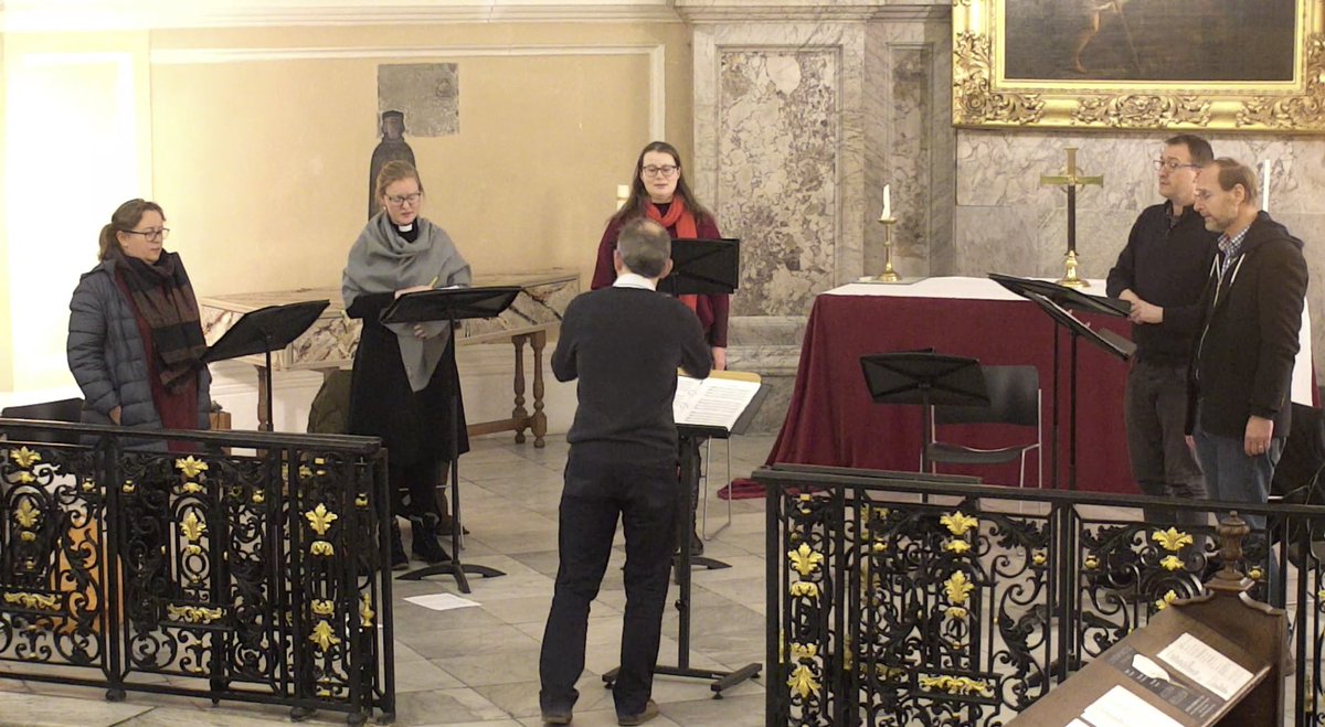 Join us tonight at 8.15! Victoria Requiem with works by Morales &amp; Alonso Lobo. 
contrapunctus.org.uk/tickets