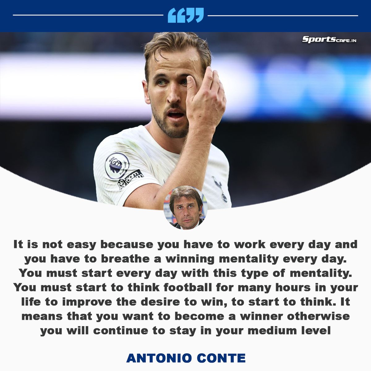 Antonio Conte has admitted that Tottenham is not ready to challenge for the Premier League title as they haven’t developed the mentality to win yet 

#PremierLeague #Spurs #AntonioConte #harrykane #football https://t.co/MSh7vwz37o